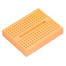 【EIC-1501-13】小さいブレッドボード(ライトオレンジ)