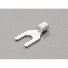 【2Y-4S】銅線用裸圧着端子 Y形 4.0mm AWG#16～#14