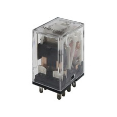 【MY2N-AC100/110】ミニパワーリレー MY DPDT AC100/110V プラグイン端子