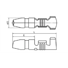 【OSS-43925-M】ハウジング用端子