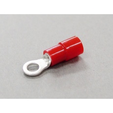 【TMEX-1.25-5-RED】環境配慮形絶縁被覆付丸形端子