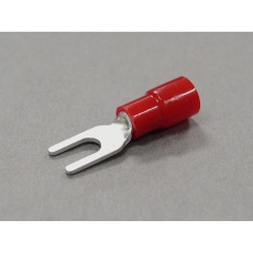 【TMEX-1.25Y-3N-RED】環境配慮形絶縁被覆付Y形端子