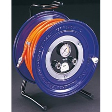 【EA124BC】6.5mmx30m エアーホースリール