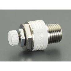 【EA153SK-71】M5 排気絞り弁(サイレンサ付)