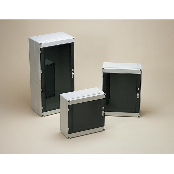 【RPCP303013】RPCP型防水・防塵モジュラーカバー付きポリカーボネートボックス