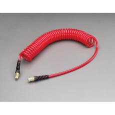 【EA125CZ-13】5.0/8.0mm x 3m ウレタンエアーホース(スイベル雄ねじ付)