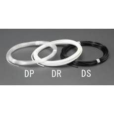 【EA125DS-4D】4.0/6.0mm×20m ソフトウレタンチューブ(耐摩耗/ブラック)