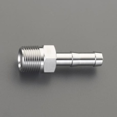 【EA141A-21】R3/8インチ x 9.0mm 雄ねじステム(エイトニップル/ステンレス製)