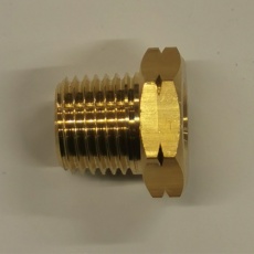 【EA141AE-43】R 1/2インチ xG 1/4インチ レデューサー