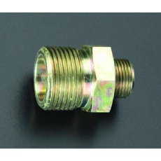 【EA141BC-46】G 1/2インチ xG 3/4インチ ニップル(フィルタ-付)