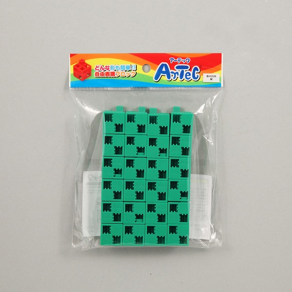 【77745】アーテックブロック 基本四角24PCSセット緑
