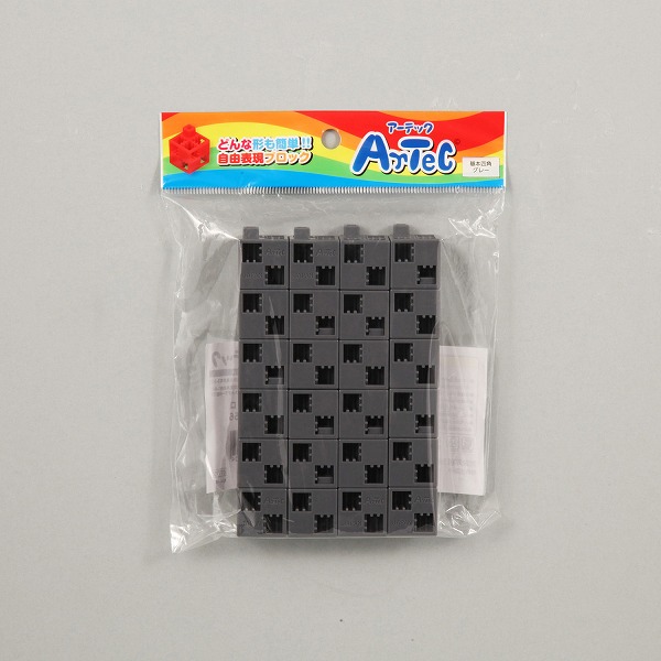 【77750】アーテックブロック 基本四角24PCSセットグレー