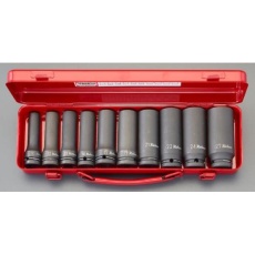 【EA164DG】1/2インチ DR/10-27mm インパクトディープソケット