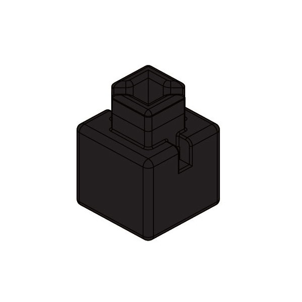 【77838】アーテックブロック ミニ四角 20pcsセット 黒