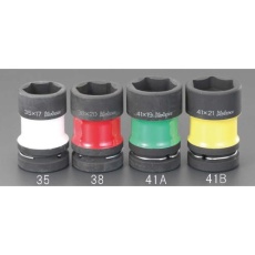【EA164FK-38】1インチ DR/38x20mm リヤ-ホイールナットソケット