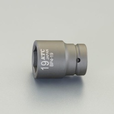 【EA164KE-9】1/2インチ DRx 9mm インパクトソケット(ピン・リング付)