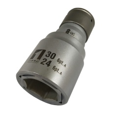 【EA164VB-23】1/2インチ DR/24x30mm インパクトダブルソケット