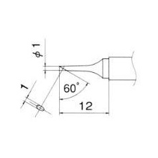 【EA304AG-9】1.0mm 交換用こて先