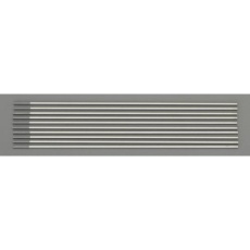 【EA318DA-2.4】φ2.4mm タングステン電極棒(2%セリウム入/10本)
