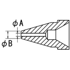 【EA323MA-14】φ0.8/φ1.8mm 交換用ノズル(EA323MA-1用)
