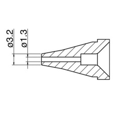 【EA323MA-33】φ1.3/φ3.2mm 交換ノズル(EA323MA-2用)