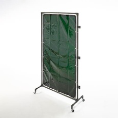 【EA334BE-20G】1000×2150mm 溶接作業フェンスセット(ダークグリーン)