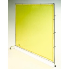 【EA334BS-20Y】2000×2000mm 溶接作業フェンスセット(黄色)