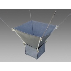 【EA334EH】600× 600mm 高所熔接作業用火花受けホッパー