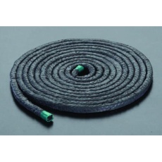 【EA351BF-6】11.1mm×3m グランドパッキン(テフロン含浸炭化繊維)