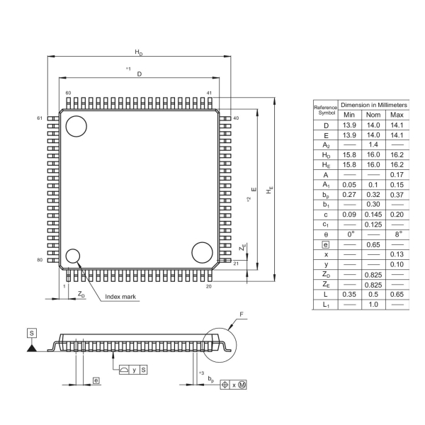 【UPD78F1156AGC-GAD-AX】78Kファミリマイコン(78K0R/Kx3)