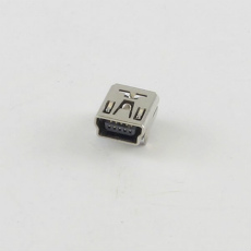 【USB-027】USB mini-B コネクター(基板取付型)