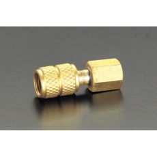 【EA421A】NPT1/8インチ xF1/4インチ ゲージアダプター