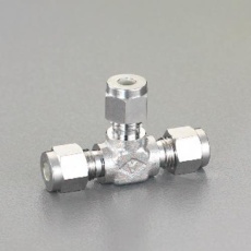 【EA425CJ-10】10mm×10mm×10mm ユニオン(T型/ステンレス製)