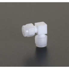 【EA425HG-12】12mm ユニオン(エルボ/フッ素樹脂製)
