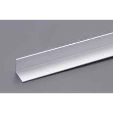 【EA440HC-120】20×20mm×2m アルミアングル(シルバー/つや消/10本)