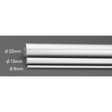 【EA440HG-115】φ15×1.0×2000mm アルミパイプ(つや消し/2本)