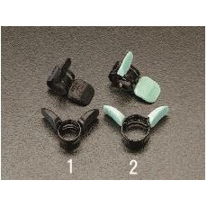【EA467A-1】9.5mm ガスホース・クリップバンド(2個)
