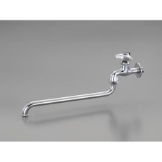 【EA468BE-12】PJ1/2インチ /270mm 長パイプ自在水栓