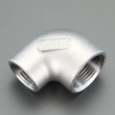 【EA469AD-306A】Rc 3/4インチ x Rc 1/2インチ 異径エルボ(ステンレス製)