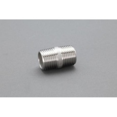 【EA469DF-12A】R1・1/4インチ 両ねじニップル(ステンレス製)