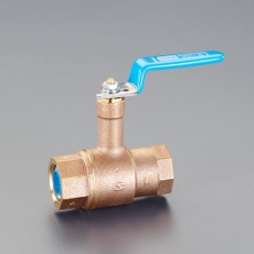 【EA470AV-6】Rc 3/4インチ ボールバルブ(給水用/ロングネック/青銅製)