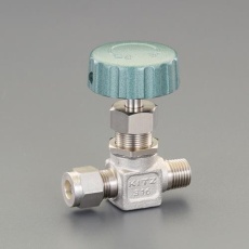 【EA470CM-402】8mm x R1/4インチ ニードルバルブ(ステンレス製)