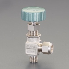 【EA470CN-601】1/4インチ xR1/4インチ ニードルバルブ(アングル型/ステンレス製)