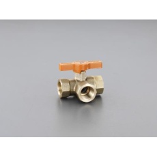 【EA470GE-4】Rc 1/2インチ 三方ボールバルブ(真鍮製)