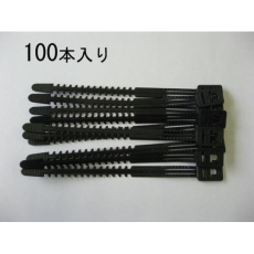 【EA475HA-2】160mm ACコード用バンド(黒/100本)
