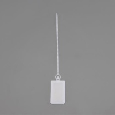 【EA475HD-77】26×41mm ワンタッチ線名札(角形/透明/10枚)