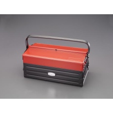 【EA504AE-2】410×220×200mm 工具箱(スチール製)