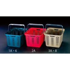 【EA505AS-3A】465x385x280mm/27L バスケット(茶/4個)