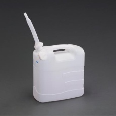 【EA508AS-124】20L ウォーターポリタンク(ノズル付/4個)