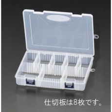 【EA508KD-28】300×206×39mm パーツケース(クリアー)